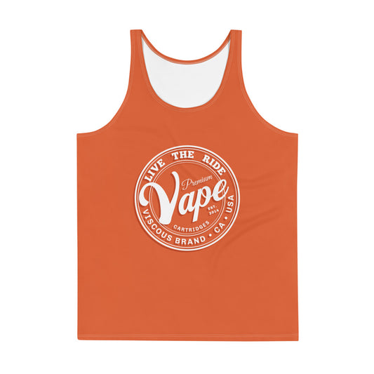 Viscous Orange Unisex Tank Top