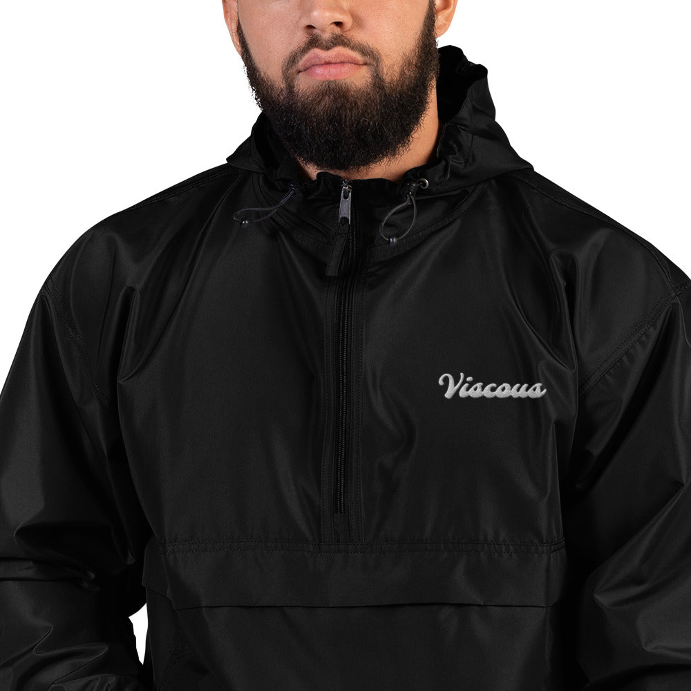 Embroidered Logo Champion Brand Packable Jacket