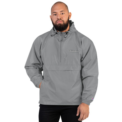 Embroidered Logo Champion Brand Packable Jacket