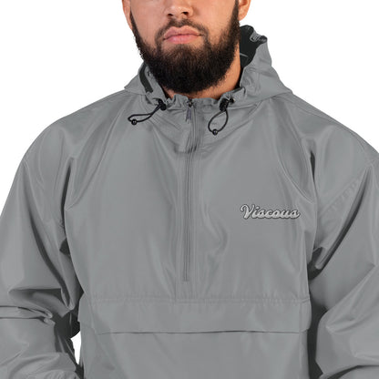 Embroidered Logo Champion Brand Packable Jacket