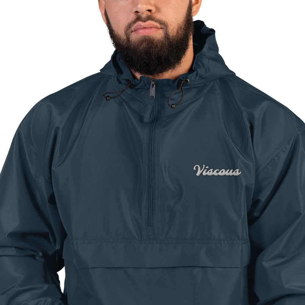 Embroidered Logo Champion Brand Packable Jacket