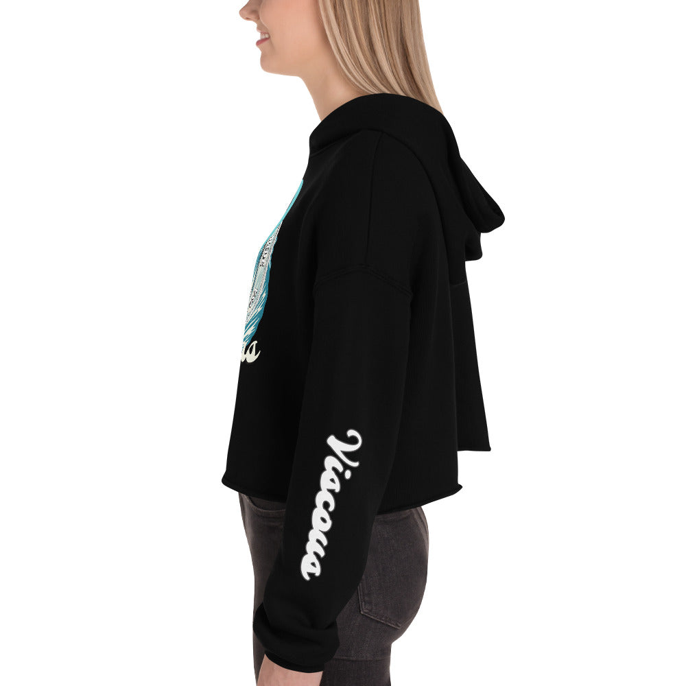 Comfy Crop Logo Hoodie