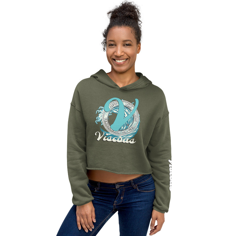 Comfy Crop Logo Hoodie