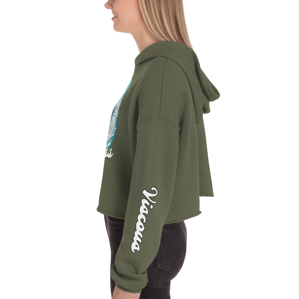 Comfy Crop Logo Hoodie